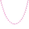 1pc Stainless Steel Necklace Multicolor Round Glass Beaded Chain Necklace For Women Party Club Collar Choker Necklace Jewelry - Image 18