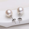 Pearl Silver Earrings Stud Earring For Women Wedding Jewelry Accessories Party Holiday Gift - Image 4