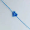 Braided Heart Rope Bracelet Adjustable in Many Colors - Image 16