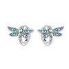 Silver Butterfly Fluttering Insect Earrings Jewelry Drop Earrings Jewelry Party Anniversary Gifts - Image 49