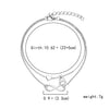Bohemia A-Z Letter Initial Anklet For Women Silver Color Initial Heart Anklet Bracelet Leg Chain Beach Party Travel Foot Jewelry - Image 6