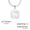 12 Zodiac Sign Necklace for Women Stainless Steel 12 Constellation Pendant Snake Neck Chain Choker Birthday Jewelry Gifts - Image 21