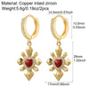 Chrismas Cute Heart Earrings for Women Gold Color Piercing Ear Rings Jewelry Excellent Quality - Image 13