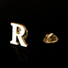 Quality Brass Initial A to Z 26 Letters Pin Golden Color English Symbol Design Men's Suit Collar Lapel Brooch Pin - Image 23