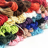 5yards/lot 3mm Double Sided Suede Braided Cord Korean Velvet Leather Handmade Beading Bracelet Jewelry Accessories - Image 1