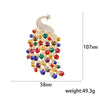 Fully Rhinestone Peacock Bird Brooch and Elegant Coat Pin Jewelry Accessories and Gifts - Image 10