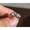 Emerald Heart Oval Pear Bubble Stud Earring for Women Silver Plated Women Earring - Image 4