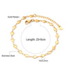 Double Layer Coin Disc Pendant Anklets Golden Color Stainless Steel Anti-allergic Rope Chain Leg Foot Bracelet Jewelry - Image 15