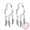 Silver Hoop Earrings Studs Drop Earring for Women Birthday Party Wedding Engagement Jewelry Gifts - Image 23