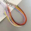 Colorful Seed Bead Choker Necklace with Boho Style - Image 2