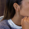 Mixed Color Long Tassel Earrings For Women Minimalist Gold Plated Stainless Steel Earrings Jewelry Gift - Image 2