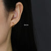 Minimalist Circle Hoop Earrings in Multiple Sizes - Image 39