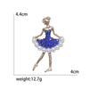 Enamel Ballerina Brooches for Women Pearl Elf Pins Rhinestone Girls Banquet Party Backpack Gift Jewelry Accessories - Image 15