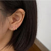 1Pc Geometry Crystal CZ Leaf Clip Earring For Women Without Piercing Punk Vintage Star Ear Cuff Wrap Adjustable Jewelry - Image 42