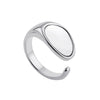 Vintage Stainless Steel Rings for Women Punk Chunky Irregular Smooth Adjustable Open Ring Jewelry Weddings Gifts - Image 8
