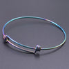 1/5Pcs Stainless Steel Minimalist Punk Twist Bracelet Women Geometric Stackable Adjustable Versatile Women Cuff Bangle Jewelry - Image 37