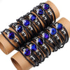 12 Zodiac Signs Constellation Charm Luminous Bracelet for Men Multilayer Weave Leather Bracelet Bangle Jewelry Gifts - Image 5