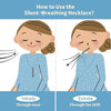 Stainless Steel Breathe Easy Necklace Mindfulness Breathing Necklace Breathlace for Natural Calm Box - Image 5