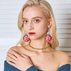 Christmas Snowflake Star Ball Shaped Bulb Earrings Hook For Women Ear Dangle Drop Xmas Party Jewelry Gift - Image 4