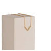Simple V NecklaceWomen Jewelry Initial Necklaces Stainless Steel Neckalce Friendship Gifts - Image 3