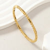 Stainless Steel Cuff Bracelet Bangles for Women Smooth Metal Openable Bracelets Jewelry Gift - Image 16
