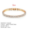 Dazzling Tennis Bracelet For Women Men 4/5mm Shiny Zircon Iced Out Chain Crystal Couple Men's Women's Bracelet Jewelry - Image 12