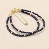 Faceted Sandstone Double Layer Beads Strand Bracelets Bangles Elegant Bohemian Magnetic Women Jewelry - Image 21