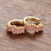 2PCS Stainless Steel Irregular CZ Zircon Hoop Earrings For Women 9mm Circle Round Small Huggie Cartilage Piercing Jewelry - Image 11