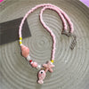Colorful Ceramic Fish and Starfish Bead Choker Necklace - Image 27
