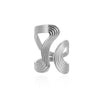 Stainless Steel Irregular Wave Rings For Women Creative Gold Color Adjustable Open Ring Female Jewelry Punk Rapper Gifts - Image 21