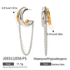 Mixed Color Long Tassel Earrings For Women Minimalist Gold Plated Stainless Steel Earrings Jewelry Gift - Image 10