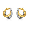 Gold Silver Double Layer No Piercing Ear Cuff CZ Zircon Minimalist Stackable Cartilage Clip Earrings for Women Jewelry - Image 7