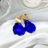 Bohemian Colorful Flower Earrings For Women Petal Pendant Earrings Party Drop Earrrings Jewelry Y2k Accessories A - Image 8