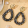 Big Water Drop Shape Drop Earrings For Women Colorful Beads Handmade Threading Crystal Long Earrings Jewelry Gift - Image 19