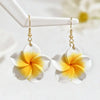 Elegant Baroque Imitation Pearl White Flower Drop Earrings for Women Dainty Dangle Earrings Banquet Party Jewelry Gift - Image 7