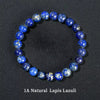 6 8 10mm Natural Stone Lapis Lazuli Amethyst Quartz Bead Bracelet Women Men Elastic Bracelet Jewelry Gift - Image 15
