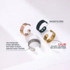 Calmi Ring, Anti Snoring Ring, Titanium Steel Rings with Ultra Strength Magnets, Jewelry Gifts for Reduction - Image 2