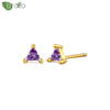 Silver Needle Colorful Gemstone Earrings for Women Water Drop Pendant Stud Earrings Wedding Jewelry Gifts - Image 32
