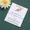 Robin Bracelet Robin Charm Waxed Cord Friendship Bracelet Robin Jewellery for Women Men When Robins Appear Memorial Gift - Image 4