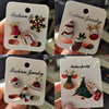 3pcs Merry Christmas Brooches for Women Men Classic Cute Enamel Cartoon Snowflake Elk Bell Lapel Badge Year Jewelry Gifts - Image 2