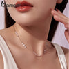 Silver Dancing Zircons Necklace Sparkling Crystal Round Beads O-Chain Link for Women Stacking Gift - Image 2