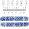 100/50cm Long Crystal Chain Nail Charms 1.5/2mm Shinying Clear/AB Diamond Nail Art Metal Steel French Manicure Crystal - Image 21