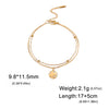Cazador Four Leaf Clover Bracelet for Women Stainless Steel Lucky Jewelry Double Chain Bracelet on Hand Birthday Gift - Image 7