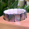 Natural Black and White Shell Abalone Shell Geometric Bracelet Bohemian Retro Beach Ocean Women's Jewelry - Image 2