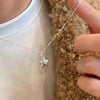 Five-Pointed Star Pendant Necklace in Silver-Tone - Image 6