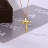 Pendant Necklace with Textured Chain and Multiple Charm Designs - Image 14
