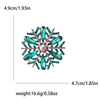 Rhinestone Snowflake Brooch for Women Unisex Pearl Flower Pins Banquet Party Backpack Gifts Jewelry Accessories - Image 24
