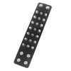 Black PU Leather Rivet Spikes Bracelet Cuff Wristband Goth Gothic Metal Punk Bracelets For Women Men Armbands Cosplay - Image 5