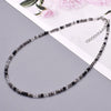Color Crystal Glass Necklace Statement Short Chain Necklace For Women 3mm Crystal Glass Beads Chain Necklaces Jewelry - Image 10