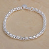 Noble Silver Chain Bracelet For Women Men Charm Party Gift Wedding party Jewelry - Image 22
